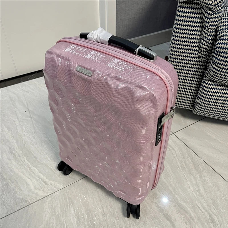 COLENARA 24"28"Travel Luggage Large-capacity Trolley Case 20 Inches Ultra-light Boarding Box Women's Universal Wheel Suitcase