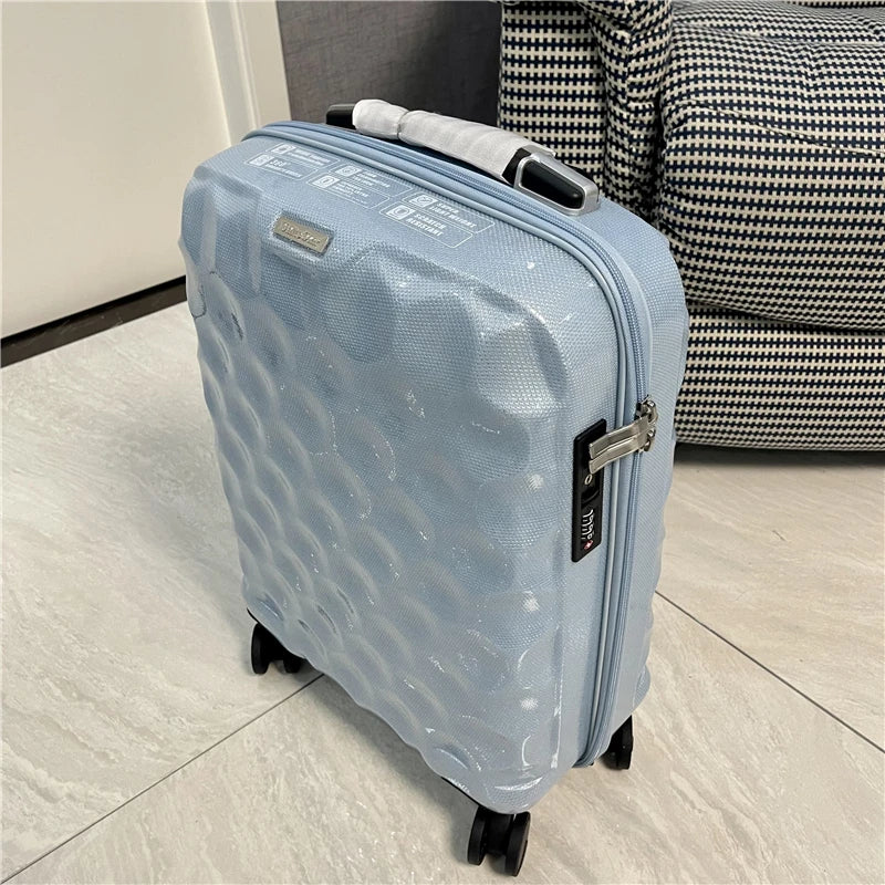 COLENARA 24"28"Travel Luggage Large-capacity Trolley Case 20 Inches Ultra-light Boarding Box Women's Universal Wheel Suitcase